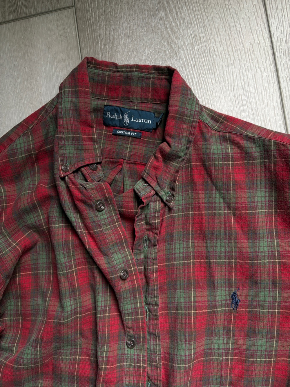 Ralph Lauren Plaid Button-Down Shirt